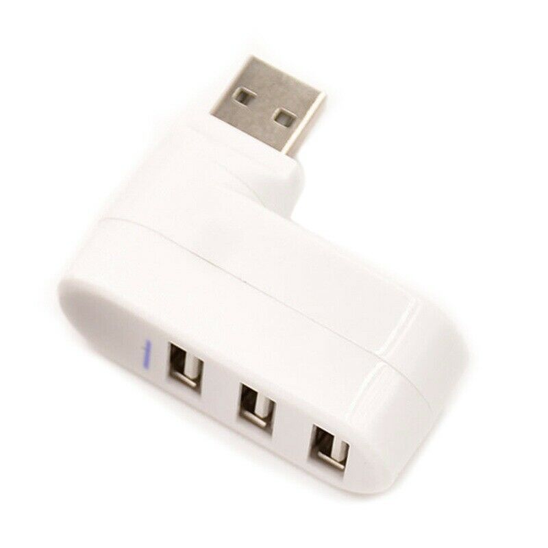 High Quality For Laptop For PC Hub USB Rotate Splitter Mini Adapter 3 Ports
