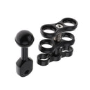 Scuba Diving Underwater Camera Ball Joint Arm Extension Connector Adapter