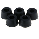 5pcs Round Black Bumpers Pads Rubber Feet, 12x21mm