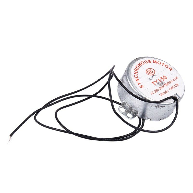 AC 220V-240V 5/6RPM 4W 50/CCW 7mm Shaft Dia Fan Synchronous Motor I8V1