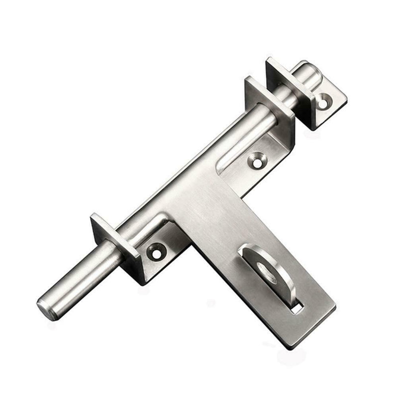 Stainless Steel Door Latch Sliding Lock Barrel Bolt Latch Gate Safety Lock