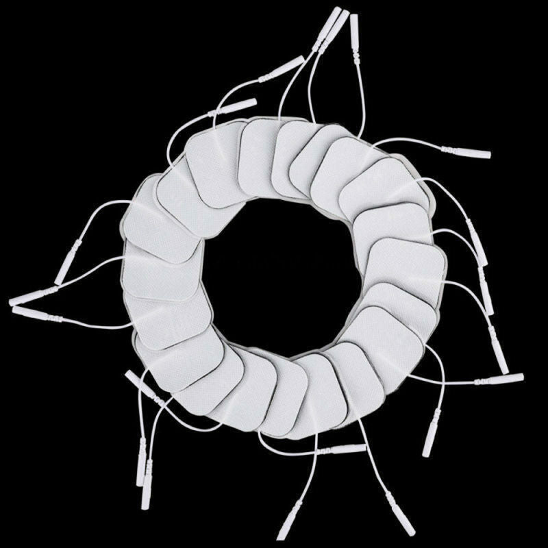 30X Practical Silicone Pads for Electric Therapy Tens Massager Units Elect ZSZ