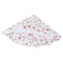 Pastoral Round Table Cloth PVC Plastic Table Cover Flowers Printed tableclo