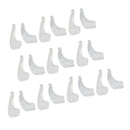 10 Pairs Silica gel Glasses Ear Hook Tip Spectacles Grip Temple Holder Clear