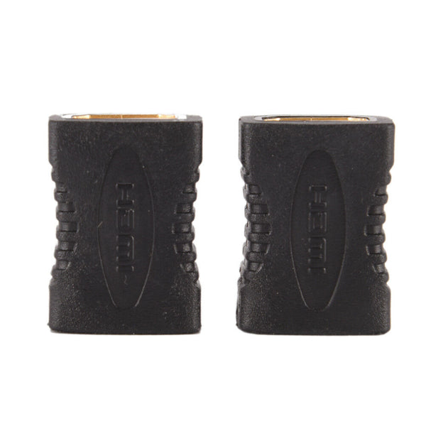 2PCS HDMI Female to Female Coupler Extender Adapter Connector F/F for HDTV HD LJ