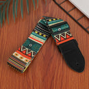 Leather Guitar Strap Adjustable Belt Musical Instrument Part (Ethnic Style) A