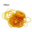 100 PCS/Bag High Quality Office Rubber Ring Rubber Bands Office School Supplies