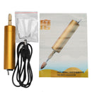 5V DC Mini Aluminum Electric Motor Hand Drill   10x Twist Bits DIY For Wood NBH