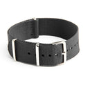 Watch Strap Band Military Army Nylon Canvas Divers G10 Mens Colour:Grey Wid