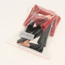 10 Piece 90mm Long Battery Alligator Clips, Black Red 100A Insulated Battery