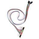 Audio Adapter Cable 2 USB PC Computer Case 6.8cm Front Panel USB Audio Cable Bj