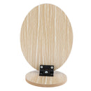 Desktop Mirror Wood HD Single Side Makeup Mirror Countertop Shaving Mirror