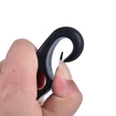 6Pcs Nylon Cord Rope Clip Hook for Kayak Bungee Rope Line Rowing Boat Hooks C Pg