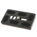 PU-70 Quick Release Plate Metal QR Clamp with 1/4'' Adapter for Manfrotto Arca