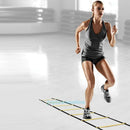 Durable 8 Rung 4m Agility Ladder Football Soccer Sports Speed Training Yellow