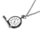 Large new quartz pocket watch Fashion trend Roman scale design magic glass  J9N3