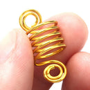 60pcs/Set Hair Braid Dreadlock Beads Braiding Hair Extension Accessories N3C