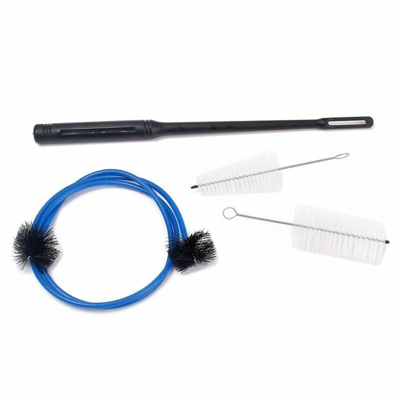 Set of 4 Trumpet Cleaning Kit Trumpet Mouthpiece Brush Valve Brush Flexible