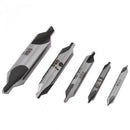 10Pcs/Lot Combined Countersink Bits 60 Degree Center Drill Set Hss Metal Dr