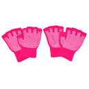 1Pair Half Fingers Yoga Gloves Fitness Lady Non-slip Professional Sports Glov JR