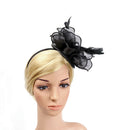 2x Retro Crystal 2 Colors Feather Headband Wedding Headpiece Flapper Costume