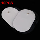 10x Replacement Pads for Massagers/Tens Units Electrode Pads Silicone + Gel TEUS