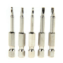 5Pcs/Set Magnetic Triangle Head Screwdriver Bits S2 Steel 1/4 Hex Shank50mm