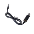 USB DC 5V to DC 12V Step-Up Module Converter Cable Male Connector Plug In JR