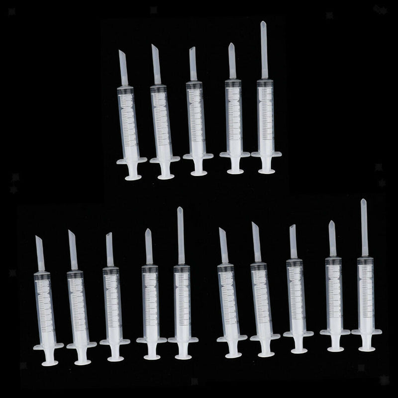 15x 10ml  Plastic  For Feeding Milk For Young Birds Sick Birds