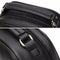 Women Messenger Handbag Shoulder Bag PU Leather Satchel Sling Bag/Black A