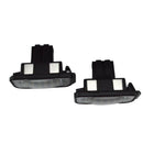 2Pcs Super Bright LED License Plate Light Lamps For Mercedes Benz W203 4D Sedan
