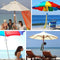 2 Pack Beach Umbrella Hanging Hook 4-prongs Plastic Umbrella Hook Hanging f