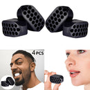 2 Sets of Jaw Jawline Fitness Exercise Ball Face Lift Double Chin Reducer Black