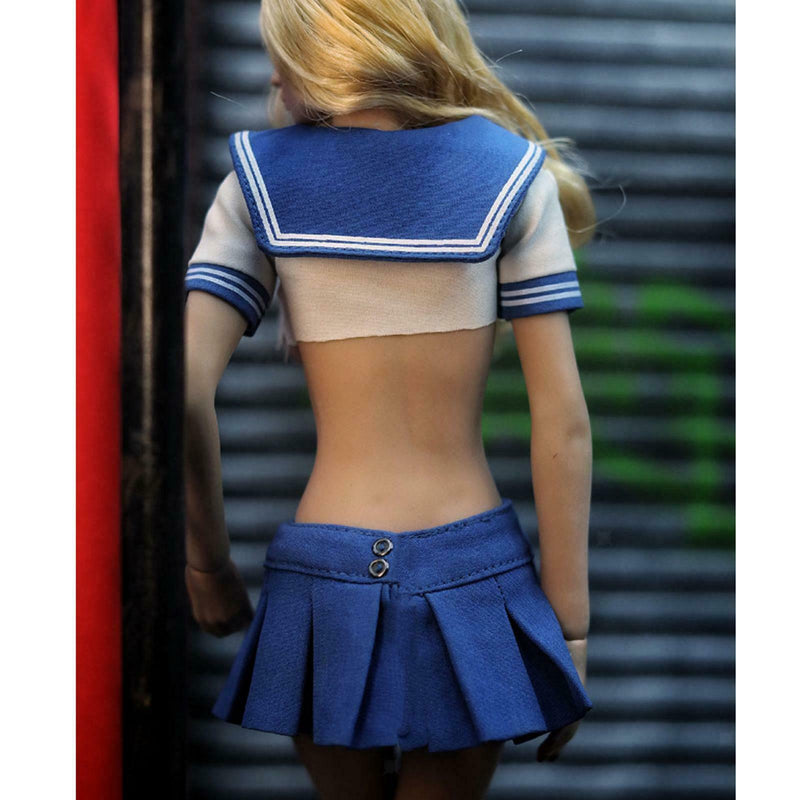 1/6 Scale Lady Girl Skirt School Uniform Outfit Set for 12 "PH Figur