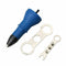 Electric Rivet Nut Gun Cordless Riveting Tool Insert Nut/Drill Adaptor fgd BHN