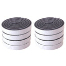 8pcs Door Window Foam Sticky Tape Strip Seal Noise Insulation Excluder Tape Roll