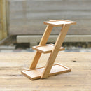 1 Set Cement Succulent Planter Pot Geometric Flower Pot 3 Bonsai Cactus Pla