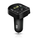 Car FM Transmitter Bluetooth Handsfree USB TF MP3 Player 4.1A USB Charger A