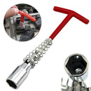 Spark Plug Removal Tool 16mm T-Bar T-Handle Flexible Spanner Socket Wrench 4-16~