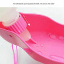 Portable Pet Travel Water Dispenser,Dog Feeding Water Bottle 17oz(Blue) W8Q7