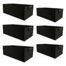 6 Piece Non-woven Fabric Grow Bags Garden Plant Pot for Vegetable BREATHABLE