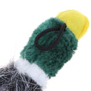Cute Pet Puppy Chew Squeaker Squeaky Plush Sound Wild Duck for Dog Cat Play Toys