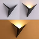 Led Triple-Cornered Wall Lamp Bedroom Bedside Lamp Living Room Aisle Stairc
