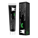 Activated Charcoal Whitening Toothpaste Polishes Teeth Freshens Breath