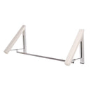 FoldAway Coat Hanger Wall Mounted Clothes Rail Hanging System Drying Rack