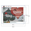 5D DIY Full Drill Diamond Painting Letter Embroidery Mosaic Kit (JH043)