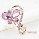 1 x Brooch Creative Butterfly Modeling Design Woman Alloy Brooches Clothes  G5B5