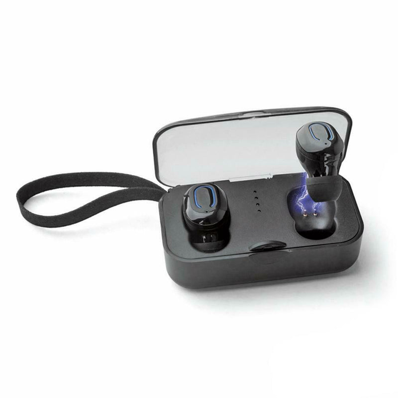 T18S Mini TWS Wireless Bluetooth Earphone In-Ear Earbuds with Charging Box A