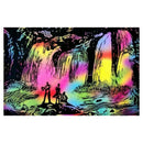 10 Sheets 16K Colorful Magic Scratch Art Painting Paper With Drawing Stick