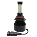 2x 4-Sides 9012 LED Headlight Bulb High Low Beam 6000K Flip Chips 2400W 360000%!